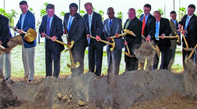 New ground: Construction begins on 220 Riverside