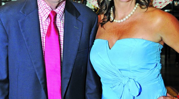 Fans of horse racing and Pine Castle enjoy their Derby Day Soiree