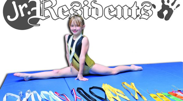 Gymnast takes 2nd place overall in her first state competition