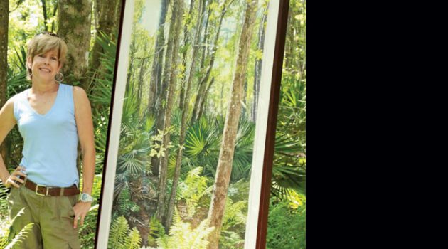 Wilderness artist works both exciting and engaging