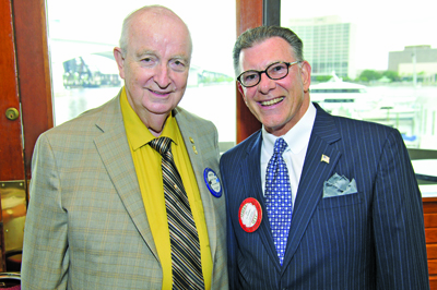 Rotary celebrates attendance, welcomes Jags President Rotary celebrates attendance, welcomes Jags President