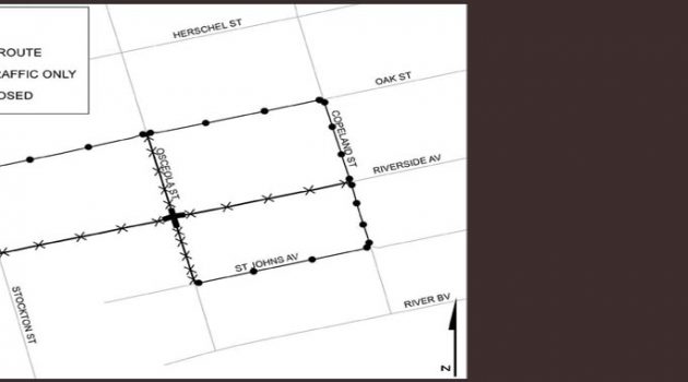 Drainage project shuts down two-block stretch of Riverside Avenue to resident traffic