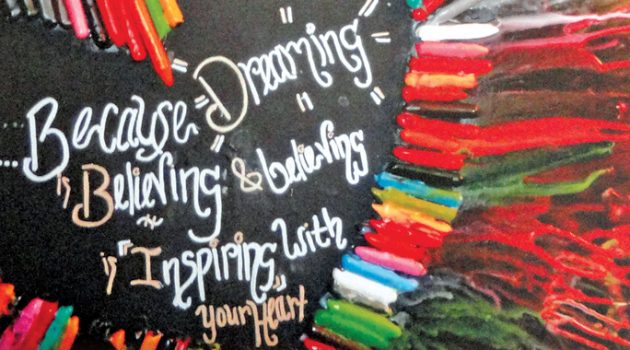 Landon students    believe, dream,  inspire