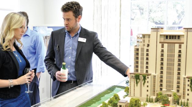 Hallmark Partners opens sales center with preview for realtors