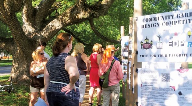 Repurposing a rose garden for maximum community impact