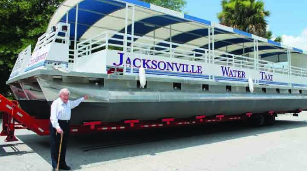 Frisch takes on Water Taxis
