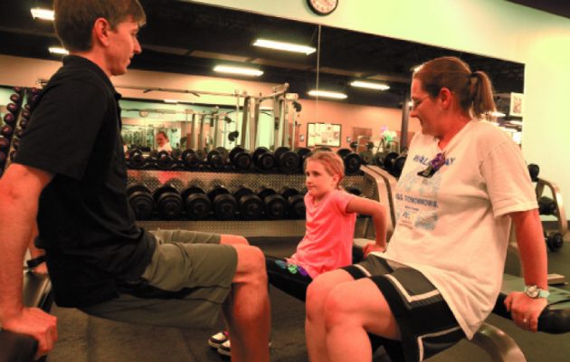 Swimming, breathing with cystic fibrosis easier at gym