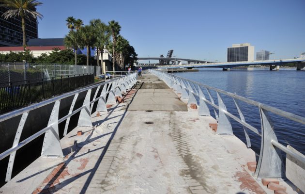 Southbank Riverwalk nears completion