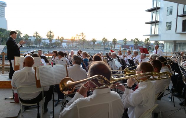 Unity Plaza holds its first events