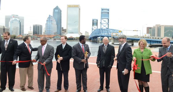 Southbank Riverwalk opens; Redman questions bench design