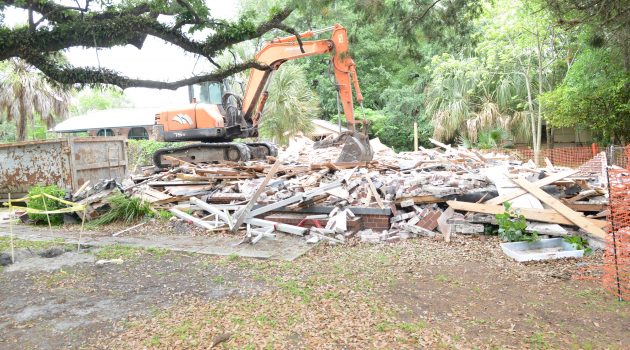 Bulldozers clear way for Baptist-MD Anderson Cancer Center