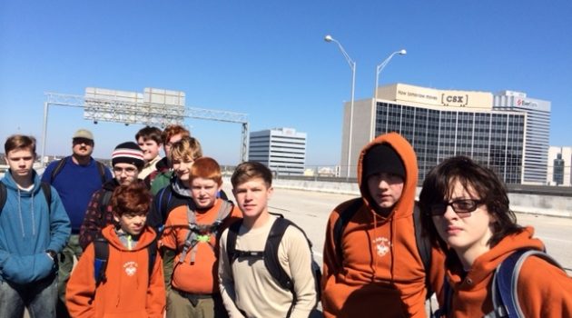 Urban hike nets merit badges