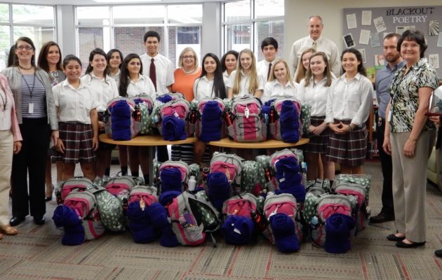 Bishop Kenny students assist human trafficking victims