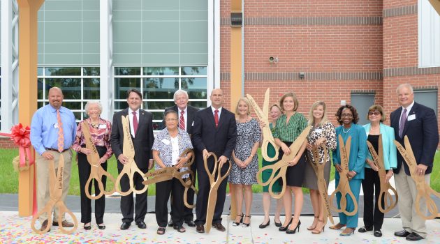  Students strut their stuff for ribbon-cutting ceremony