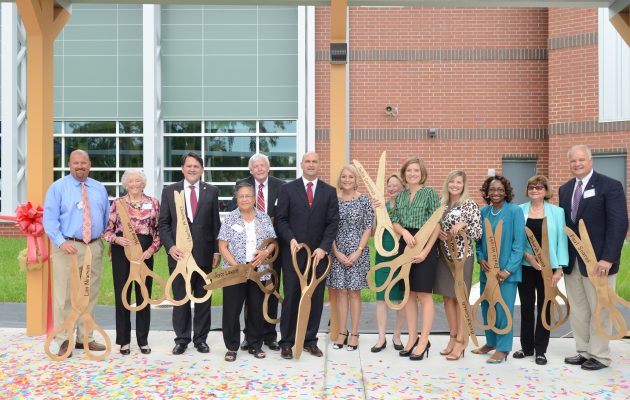  Students strut their stuff for ribbon-cutting ceremony