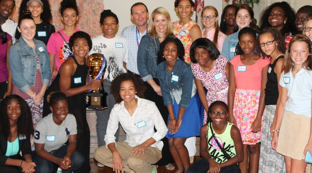 Power on the court, empowerment of heart and mind