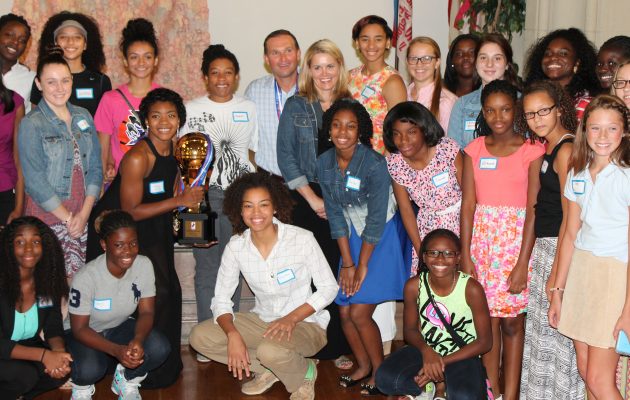 Power on the court, empowerment of heart and mind