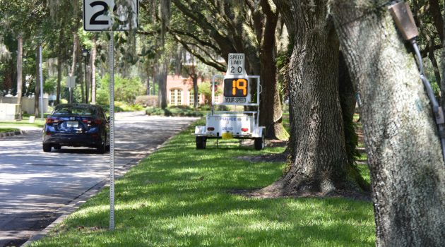 River Road residents seek enforcement of lower speed limit