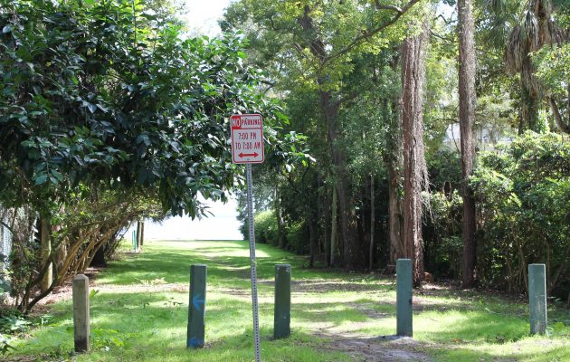 Avondale river access beginning to look like a park Avondale river access beginning to look like a park