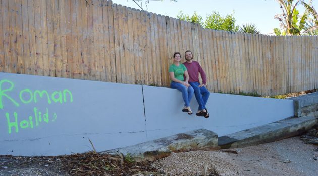 With can-do attitude, Inwood residents clean up graffiti on city right-of-way