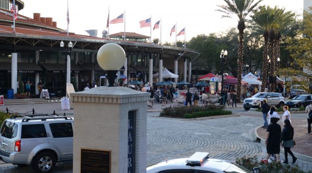 Innovative project temporarily transforms Jacksonville Landing