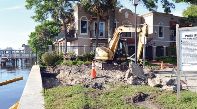 City applies Band-Aid to holes in Riverfront Park