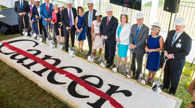 Making cancer history, monumental groundbreaking