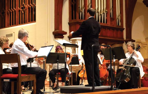 Residents make beautiful music together