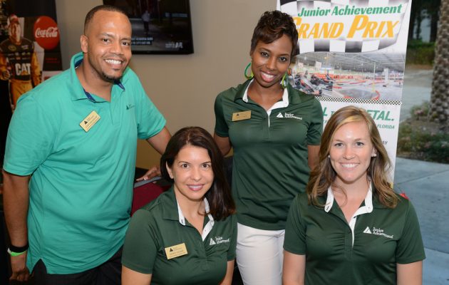 Racing to raise funds for Junior Achievement