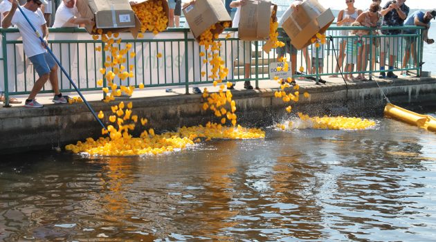 Rubber ducks and food trucks come together for autism