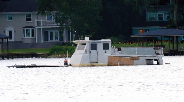 Removal timeline uncertain for nautical eyesore