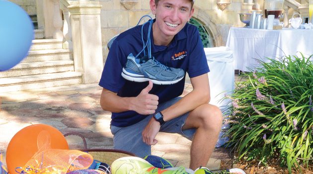 Local student gathers friends, shoes for impoverished