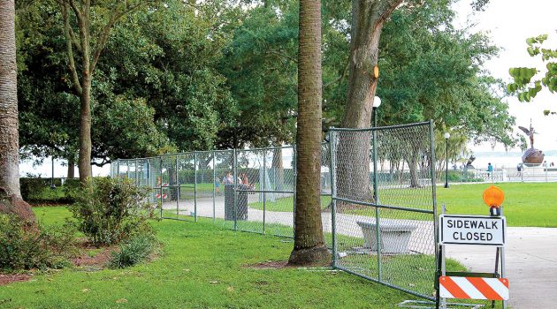 Work begins on second phase to restore Memorial Park