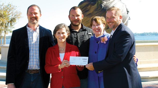 Contractor gives profit back to Memorial Park Association