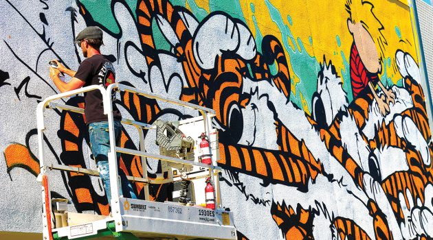 Repainting Murray Hill one blank wall at a time