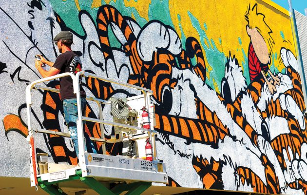 Repainting Murray Hill one blank wall at a time