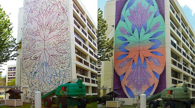 Murray Hill mural project blooming
