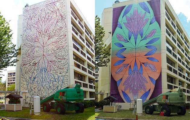 Murray Hill mural project blooming