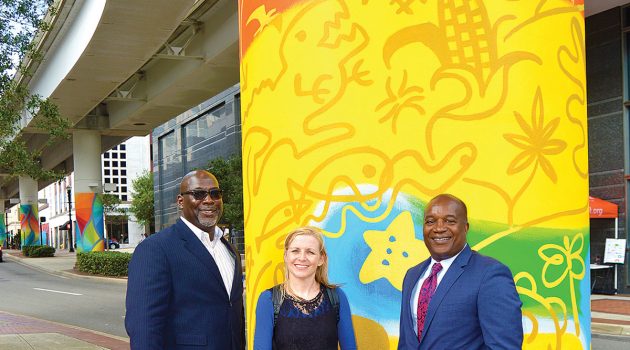 Streetscape art enhances Downtown