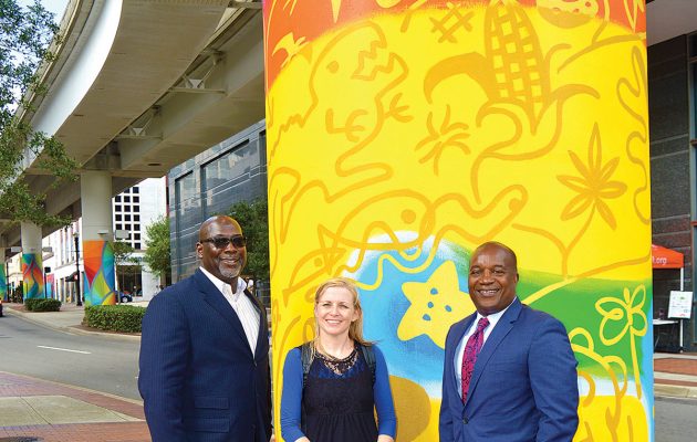 Streetscape art enhances Downtown