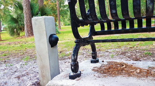 Local preservation society donates funds to illuminate park