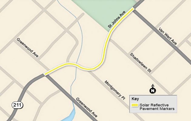Infamous St. Johns Avenue S-curve to get reflective road markers