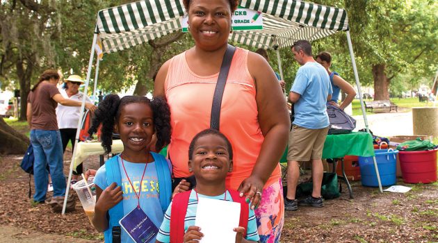 Annual backpack give-a-way connects with community