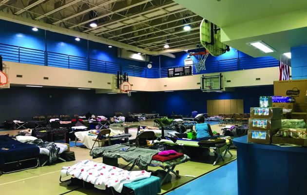 Church, community groups come together for hurricane refuge