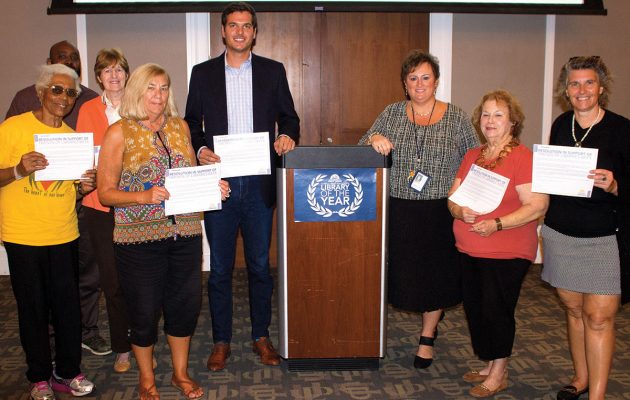 Library Foundation to celebrate state award
