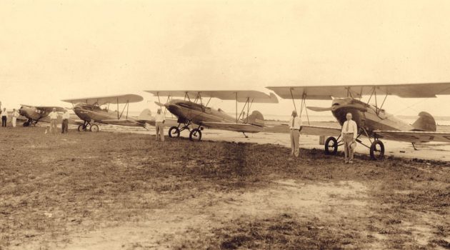 World War I serviceman rubs elbows with aviation pioneers