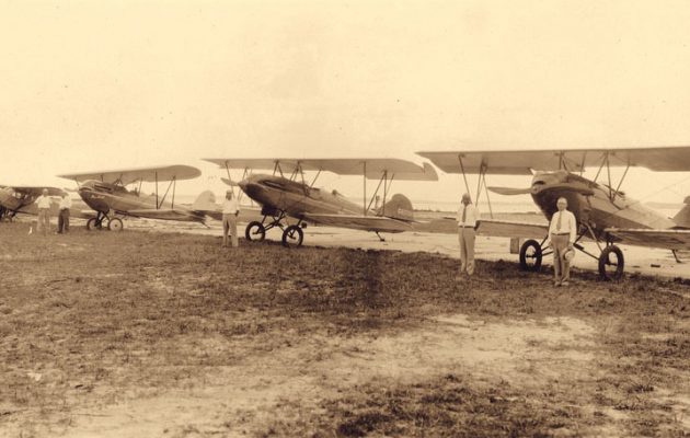 World War I serviceman rubs elbows with aviation pioneers