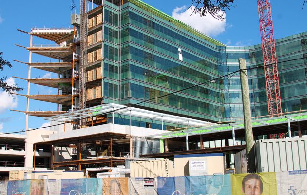 Urban core buzzing  with development
