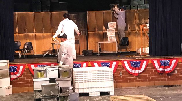 Venetia fire station, school suffer flood, fire damages
