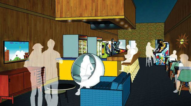 New 5 Points arcade and bar will fit right in